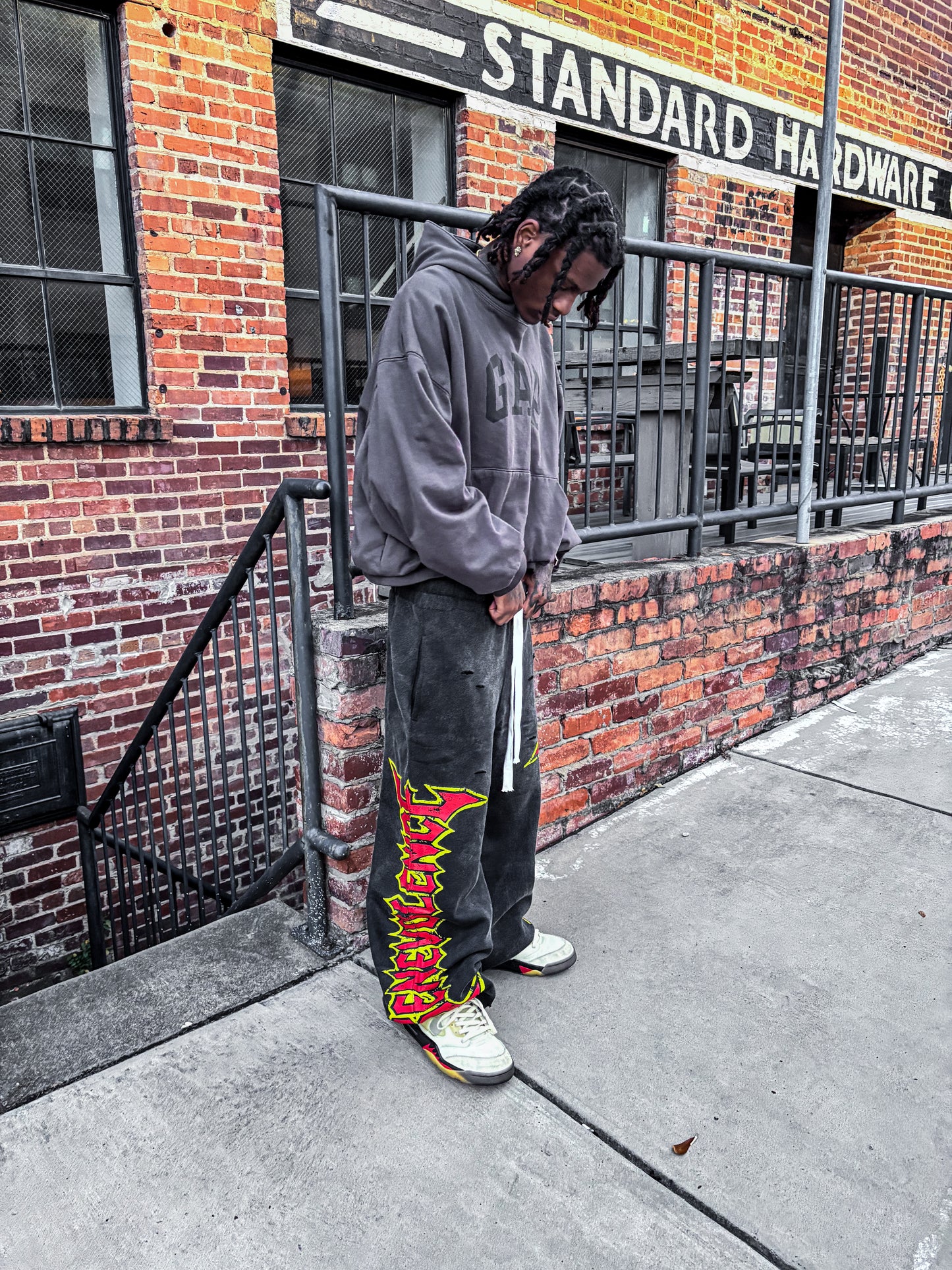 Black “BNV” Sweats